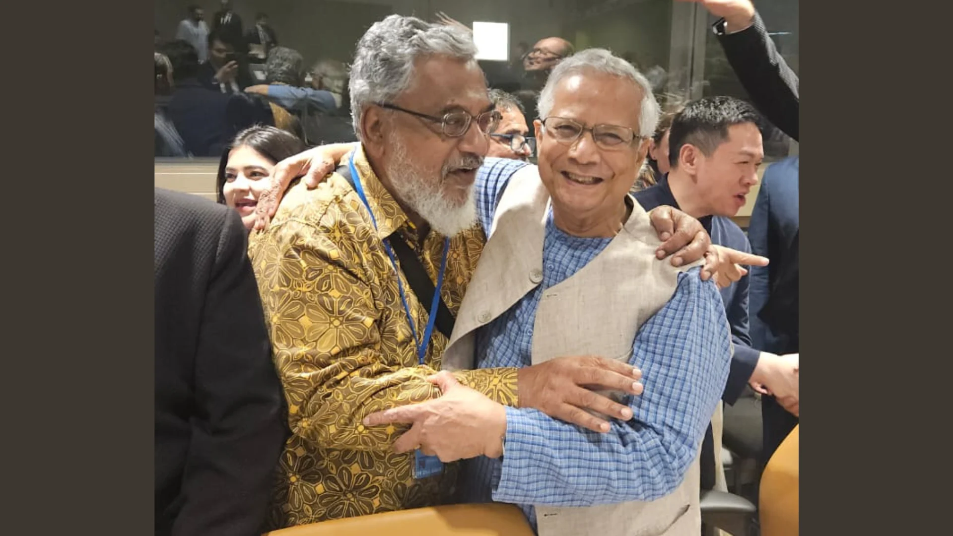 With Prof Yunos at the UN