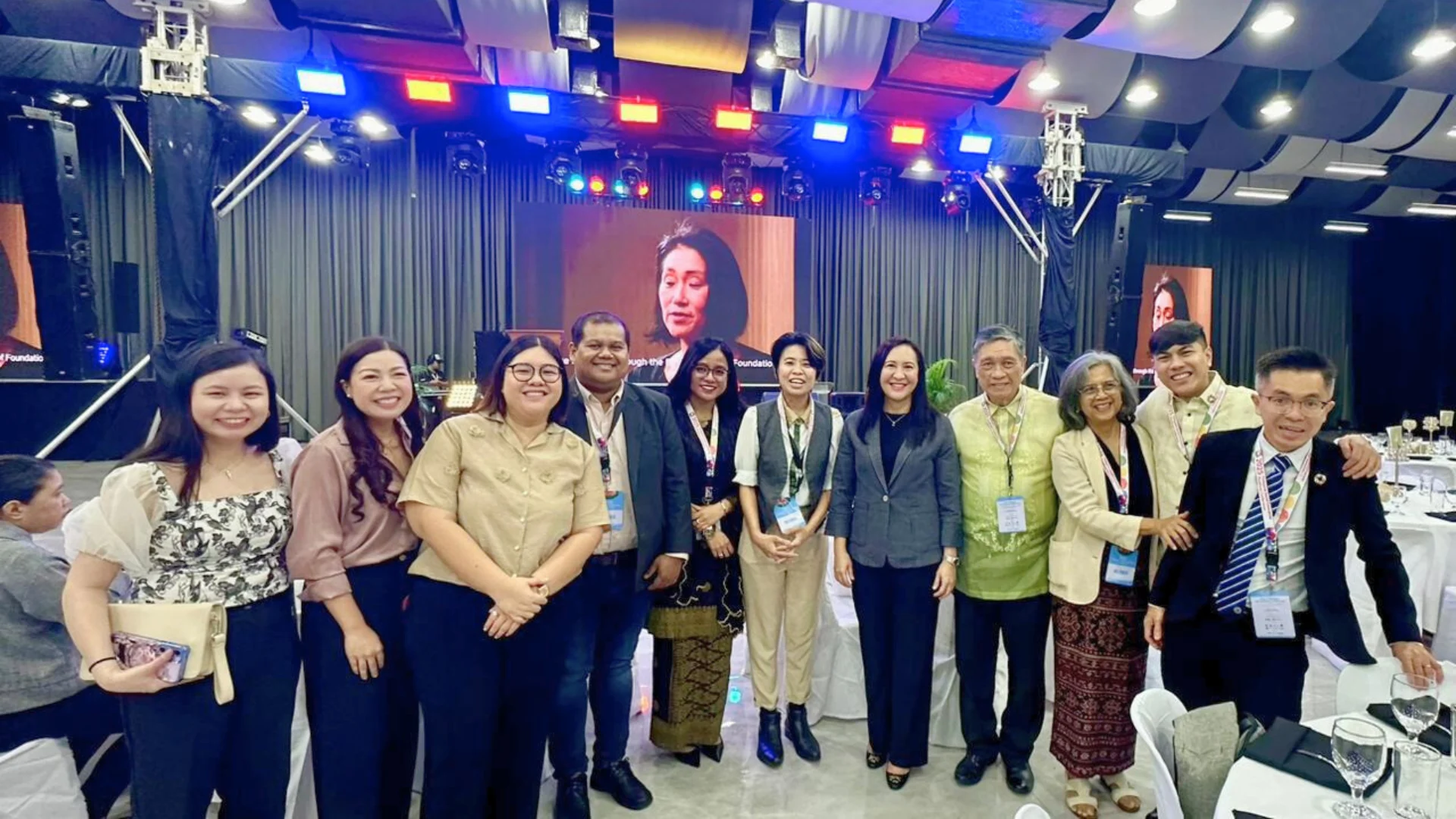 Delegates with Hon Joy Belmonte-Mayor of Quezon City