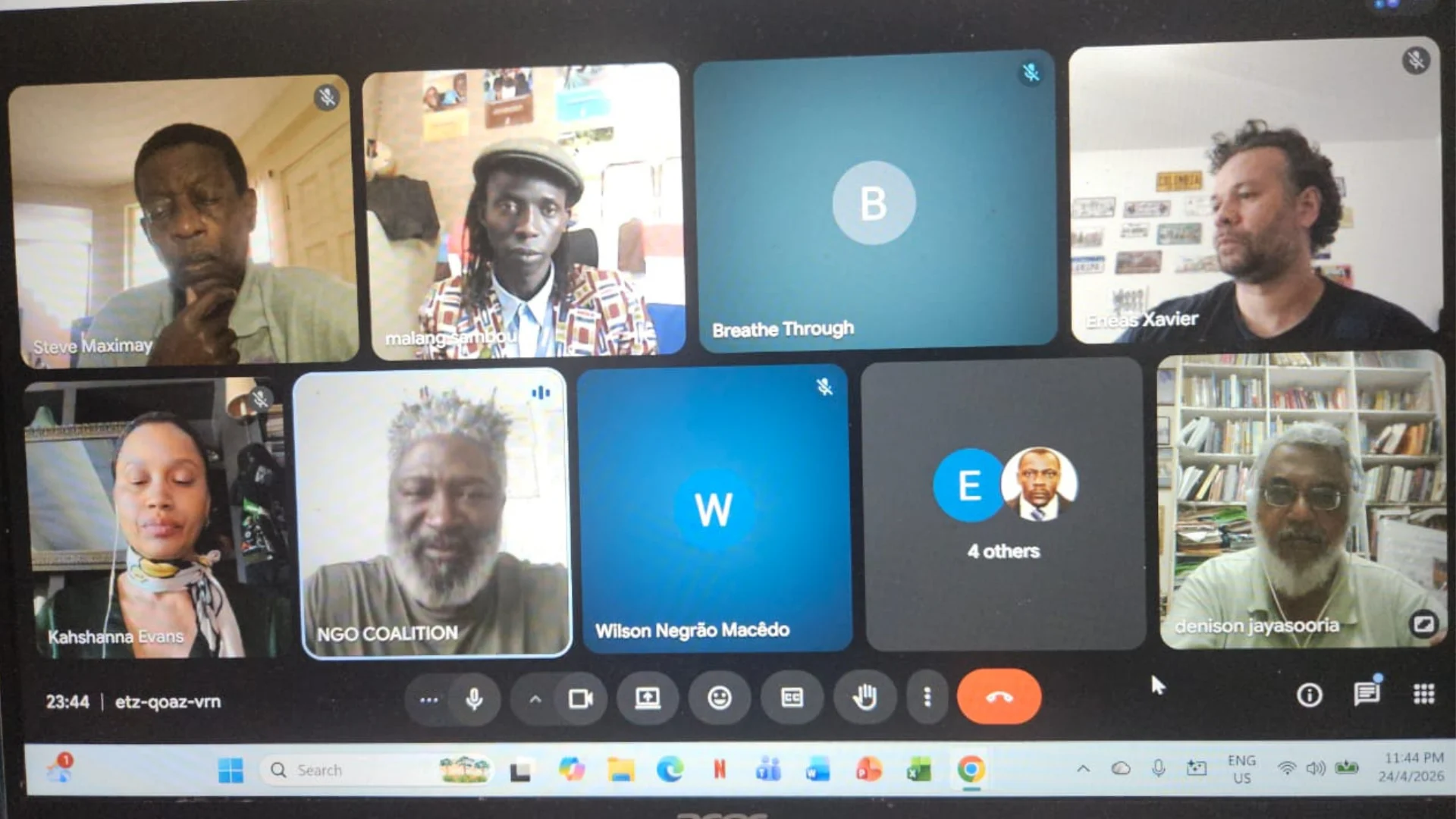 Gambia Comittee Meeting