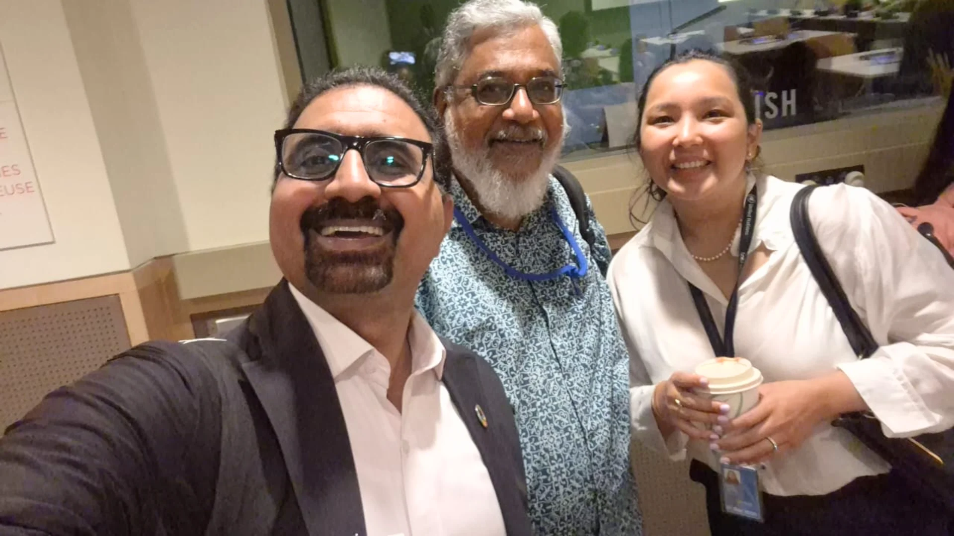 Together with Zia of ADA and Jesselina of Civicus. Met CSO Forum