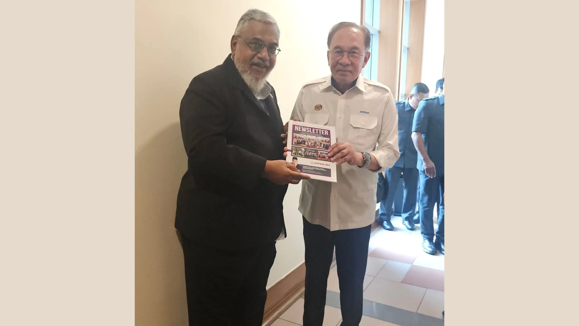 Together with PM Anwar after the National Science Council meeting (May 11, 2026) at his office in Putrajaya, Malaysia